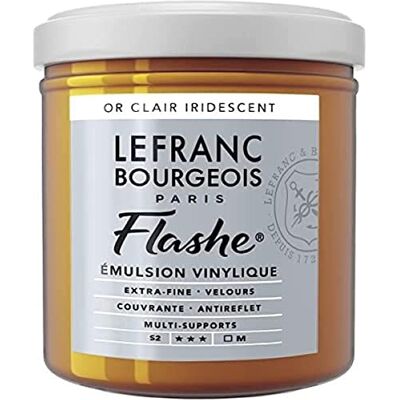Lefranc Bourgeois LB ACRILICO FLASHE 125ML ORO CLARO Lefranc Bourgeois LB ACRILICO FLASHE 125ML ORO CLARO