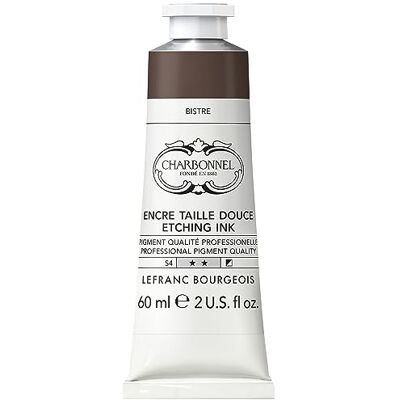 Inchiostro Bistre Lefranc Bourgeois 301558 - Per lastre in acciaio/zinc Inchiostro Bistre Lefranc Bourgeois 301558 - Per lastre in acciaio/zinc