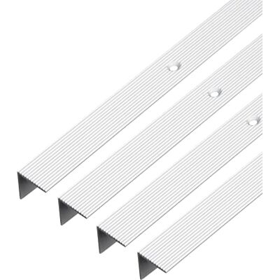 Alberts GAH- 476854 Profilo protettivo per scale, in alluminio anodizzato, 1000 x 21 x 21 mm, set da 4 pezzi Alberts GAH- 476854 Profilo protettivo per scale, in alluminio anodizzato, 1000 x 21 x 21 mm, set da 4 pezzi