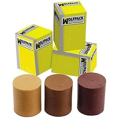 WOLFPACK Cera riparatrice per legno, 70 g, colore: nero WOLFPACK Cera riparatrice per legno, 70 g, colore: nero