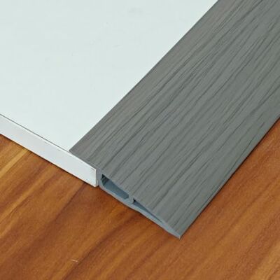 DAILISEN Striscia di Transizione per Pavimento Autoadesiva Rampa Soglia in PVC Profilo di Regolazione Dell'altezza Profilo Terminale per Dislivello di 19-21mm (Laminato, Parquet, Bordi di Piastrelle) DAILISEN Striscia di Transizione per Pavimento Autoadesiva Rampa Soglia in PVC Profilo di Regolazione Dell'altezza Profilo Terminale per Dislivello di 19-21mm (Laminato, Parquet, Bordi di Piastrelle)