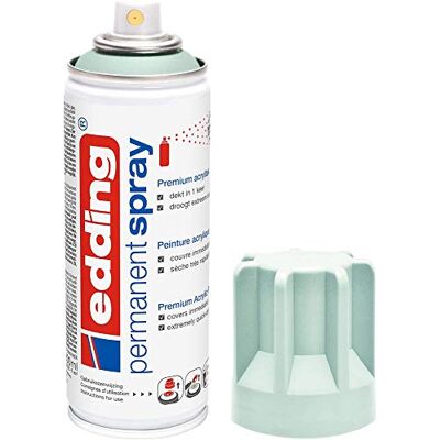Edding 5200 Spray Permanente, Menta Mite Opaco, 200 Ml, Vernice Acrilica Premium per Dipingere e Decorare Vetro, Metallo, Legno, Ceramica, Plastica, Tela, Smalto Acrilico, Vernice Spray Edding 5200 Spray Permanente, Menta Mite Opaco, 200 Ml, Vernice Acrilica Premium per Dipingere e Decorare Vetro, Metallo, Legno, Ceramica, Plastica, Tela, Smalto Acrilico, Vernice Spray
