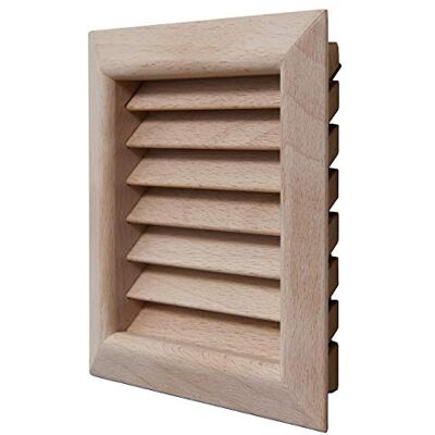 Griglia di Ventilazione Quadrata in Legno di Faggio - Air Ventilation Grid Griglia di Ventilazione Quadrata in Legno di Faggio - Air Ventilation Grid