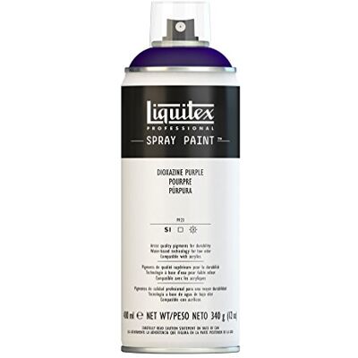Liquitex Vernice Spray Professionale A Base D'acqua, Porpora, 400ml, 1 Pezzo Liquitex Vernice Spray Professionale A Base D'acqua, Porpora, 400ml, 1 Pezzo