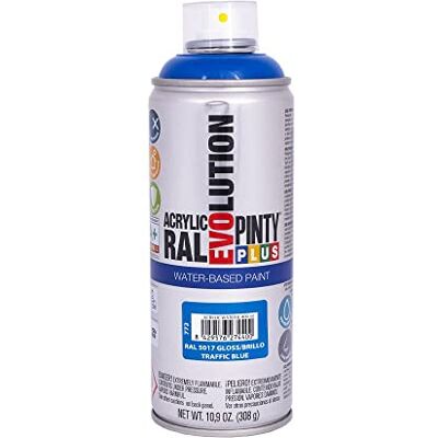 Pintyplus - Traffic Blue - Water-Based - Spray Paint Pintyplus - Traffic Blue - Water-Based - Spray Paint