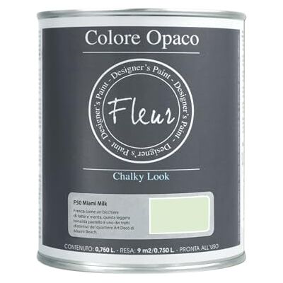 FLEUR PAINT - 13407 - Miami Milk - Vernice Minerale - Paint FLEUR PAINT - 13407 - Miami Milk - Vernice Minerale - Paint