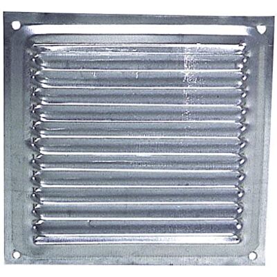 WOLFPACK Griglia Di Ventilazione Confezione Da 20 X 20, Colore: Alluminio WOLFPACK Griglia Di Ventilazione Confezione Da 20 X 20, Colore: Alluminio