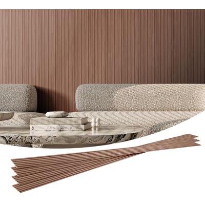 VEVOR Pannelli Acustici a Doghe in Legno, 8 Pezzi Pannelli Parete in Legno WPC con Accento per Pareti, Pannelli da Parete in Finto per Decorazioni e Ridurre Rumore, 2450 x 166 x 9 mm, Rovere Grigio VEVOR Pannelli Acustici a Doghe in Legno, 8 Pezzi Pannelli Parete in Legno WPC con Accento per Pareti, Pannelli da Parete in Finto per Decorazioni e Ridurre Rumore, 2450 x 166 x 9 mm, Rovere Grigio