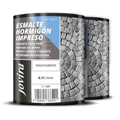 JOVIRA PINTURAS - Esmalte Hormigón Impreso - Capacità 2x750ml - Trasparente - Paint JOVIRA PINTURAS - Esmalte Hormigón Impreso - Capacità 2x750ml - Trasparente - Paint