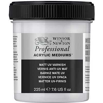 Winsor & Newton WN Additivo Artists Acrilico 225ml Vernice Opaca UV Winsor & Newton WN Additivo Artists Acrilico 225ml Vernice Opaca UV