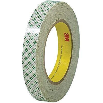 3M Nastro Biadesivo con Supporto di Carta Tessuto Non Tessuto, 410 m, 19 mm X 33 m, 0.13 mm, Bianco 3M Nastro Biadesivo con Supporto di Carta Tessuto Non Tessuto, 410 m, 19 mm X 33 m, 0.13 mm, Bianco