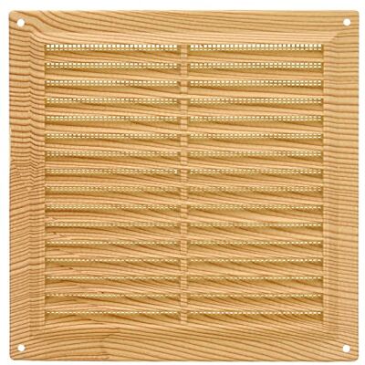 Amig Griglia quadrata in plastica con zanzariera Griglie di ventilazione per presa d'aria Adatto per soffitto cucina e bagno Dimensioni: 170 X 170 MM Colore: pino Amig Griglia quadrata in plastica con zanzariera Griglie di ventilazione per presa d'aria Adatto per soffitto cucina e bagno Dimensioni: 170 X 170 MM Colore: pino