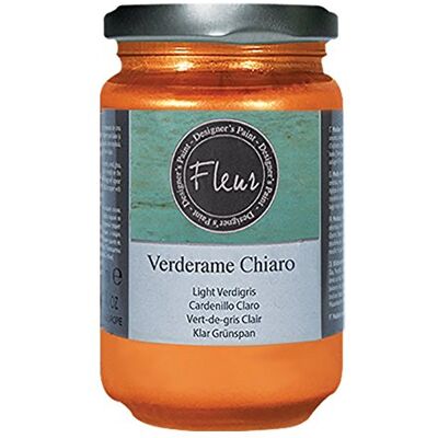 FLEUR DESIGNER'S PAINT - Fleur Colore Verderame Chiaro - 330 Ml - Paint FLEUR DESIGNER'S PAINT - Fleur Colore Verderame Chiaro - 330 Ml - Paint