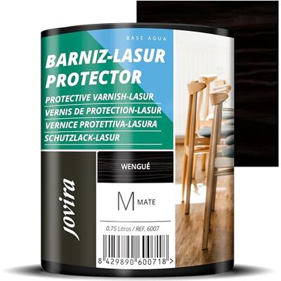 Jovira Vernici - Lasur Protettivo Opaco a Base d'Acqua 0,75L - Vernice Jovira Vernici - Lasur Protettivo Opaco a Base d'Acqua 0,75L - Vernice
