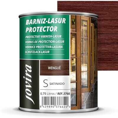 JOVIRA PINTURAS - Lasur Protector Satinado - Wengué JOVIRA PINTURAS - Lasur Protector Satinado - Wengué