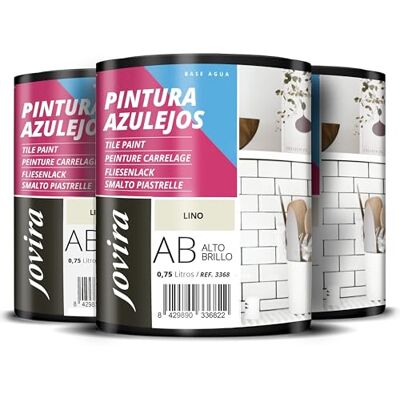 Jovira - Pintura Para Azulejos Agua Lino - Lino - paint Jovira - Pintura Para Azulejos Agua Lino - Lino - paint