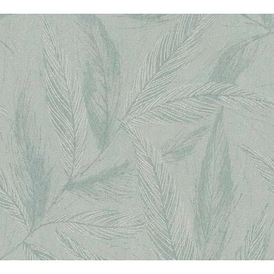 A.S. Création Carta da parati in tessuto non tessuto Hygge 3 in verde, Metalllic – Carta da parati floreale naturale con foglie su 10,05 m x 0,53 m, made in Germany A.S. Création Carta da parati in tessuto non tessuto Hygge 3 in verde, Metalllic – Carta da parati floreale naturale con foglie su 10,05 m x 0,53 m, made in Germany