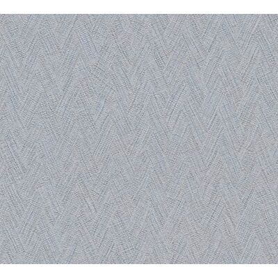 A.S. Création Carta da parati in tessuto non tessuto Hygge 3 in blu, marrone, con motivo a spina di pesce, 10,05 m x 0,53 m, made in Germany A.S. Création Carta da parati in tessuto non tessuto Hygge 3 in blu, marrone, con motivo a spina di pesce, 10,05 m x 0,53 m, made in Germany