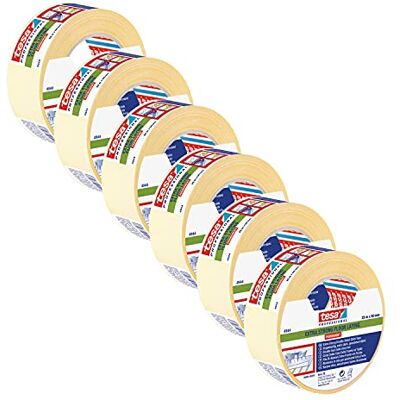 Tesa fix 4944 nastro di installazione extra forte, confezione da 6, per incollaggio permanente di moquette su superfici ruvide Trasparente, 25 m x 5 cm ciascuno Tesa fix 4944 nastro di installazione extra forte, confezione da 6, per incollaggio permanente di moquette su superfici ruvide Trasparente, 25 m x 5 cm ciascuno