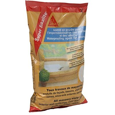 SIKA Additivo in polvere per impermeabilizzare malte e calcestruzzo Super lite Bianco Migliora la resistenza al gelo Adatto anche per piscine Facile applicazione -1 kg SIKA Additivo in polvere per impermeabilizzare malte e calcestruzzo Super lite Bianco Migliora la resistenza al gelo Adatto anche per piscine Facile applicazione -1 kg