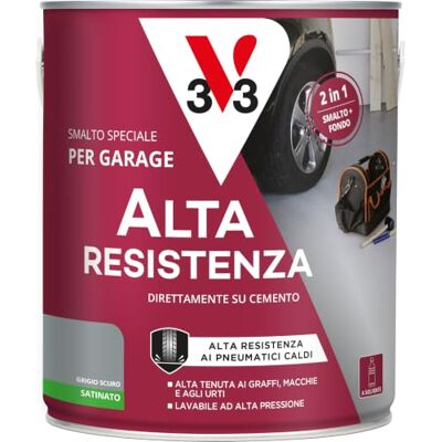 V33 Smalto Pavimenti Alta Resistenza Grigio Scuro 2,5L V33 Smalto Pavimenti Alta Resistenza Grigio Scuro 2,5L