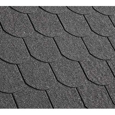 Gartenwelt Riegelsberger Premium Scandole bituminose a coda di castoro nere 3 m² (21 pezzi) Scandole per tetti con inserto in fibra di vetro Gartenwelt Riegelsberger Premium Scandole bituminose a coda di castoro nere 3 m² (21 pezzi) Scandole per tetti con inserto in fibra di vetro