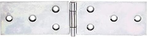 Alberts 850739 Cerniera per tavolo   con spina in acciaio inox rivettata   zincato con procedimento Sendzimir   40 x 162 mm   Set da 20