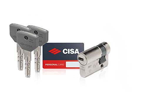 CISA 0Q314-02-0-12-Cilindro P8, Mm 39.5, 30 X 10, grigio