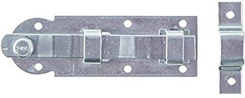 Alberts Chiavistello per finestre   dritto, con guida asta fissata   in acciaio inox   piastra 80 x 26 mm