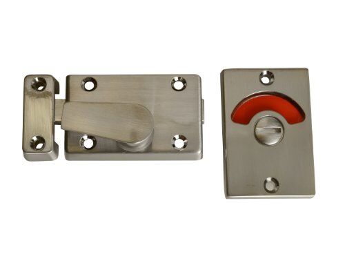 YALE Locks P127 Maniglia per bagno con indicatore libero/occupato, in cromo satinato