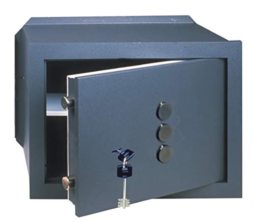 CISA 1210, Cassaforte a Muro, con Chiave e combinatore, C Key 3, L31 x H19 x P20