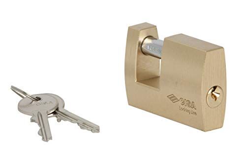 CISA 1630, Lucchetto Rettangolare Locking Line, Ottone, 63 mm