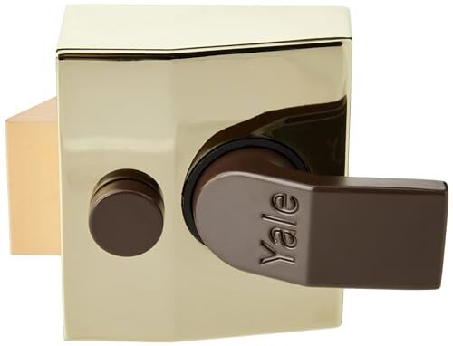 YALE Locks P85, Serratura di sicurezza Nightlatch Brasslux