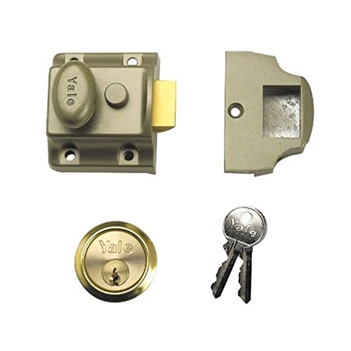 YALE Locks 706PB, Chiavistello classico, asse maniglia 40 mm, finitura in ottone