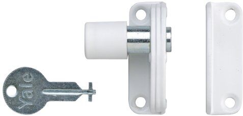 YALE Locks P1223WE Sash lucchetto per finestre a pressione, colore: Bianco