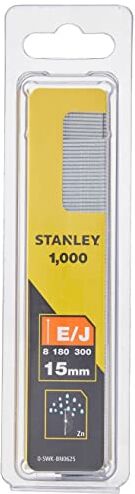 Stanley 15MM BRADS PK1000 0-SWK-BN0625