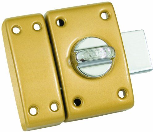 Abus CLK CB 45 B C Serratura classica a cilindro con pulsante, 45 mm, colore: Bronzo