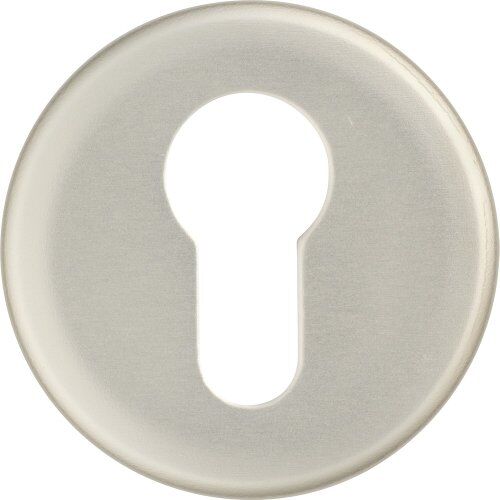 Abus RH414 F2 SB Placca protettiva, per porte di legno, 15 mm, colore: Argento