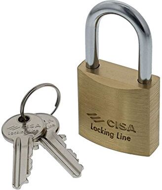 CISA 1300, Lucchetto Arco Lungo Locking Line, Ottone, 30 mm