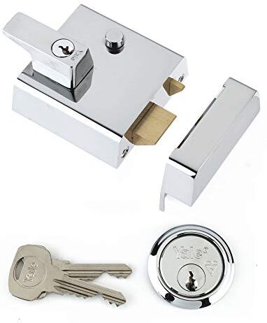 YALE Locks P1 Serratura di sicurezza doppia Nightlatch, 60 mm