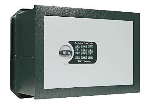 Viro Privacy Elettronica, Cassaforte con Scheda Elettronica, da Incasso, Completamente in Acciaio, 410x290x205 mm