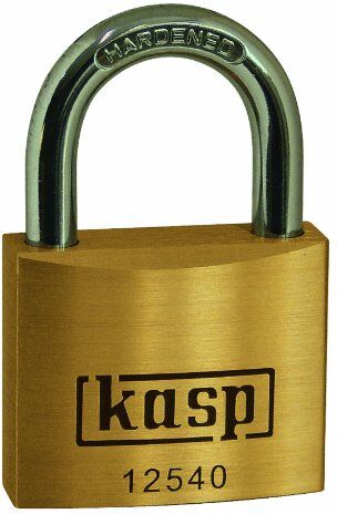 C.K Kasp  Lucchetto in ottone premium, 40 mm a chiave unica