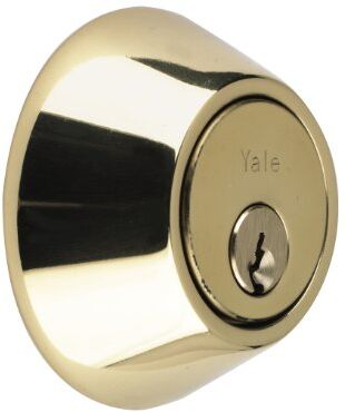 YALE P-5211 Catenaccio di sicurezza, finitura in ottone, sicurezza standard, Visi imballato