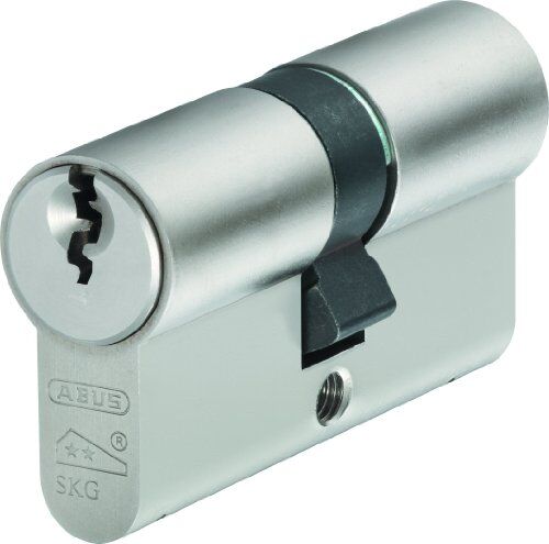 Abus E60NP, Doppio cilindro per serratura, profilo europeo, 30/60, in nichel perlato