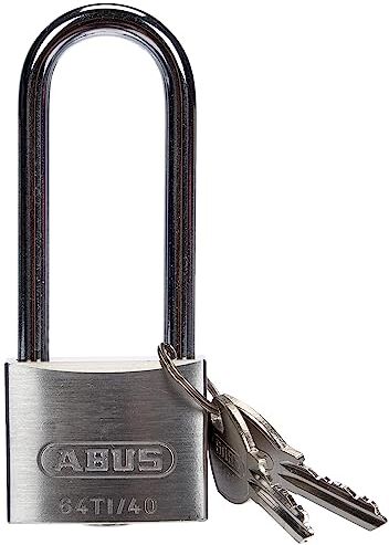 Abus Candado TITALIUM de 40 mm arco extra-largo llaves