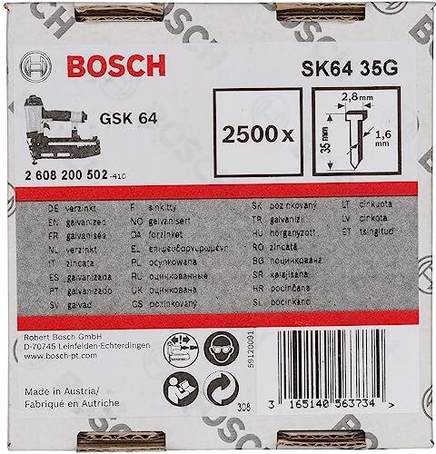 Bosch Chiodo a testa svasata 1,6/16g SK64 35G