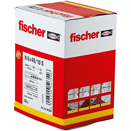 Fischer N6x40z Wall Plugs