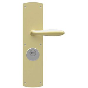 Bricard 66690 - Montaggio a metà per porta esterna con maniglia - Serie 74 Champagne Bricard 66690 - Montaggio a metà per porta esterna con maniglia - Serie 74 Champagne