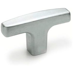 Ganter Normelemente Maniglia per mobili, con cassetti a forma di T, in alluminio lucido, filettatura M8 Ganter Normelemente Maniglia per mobili, con cassetti a forma di T, in alluminio lucido, filettatura M8