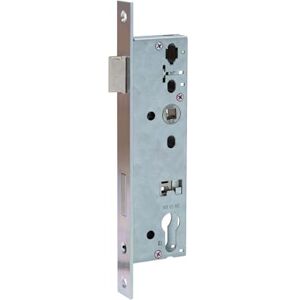 ABUS Serratura ad incasso per porta tubolare ESR PZ LR Z 35 92 24-, argento ABUS Serratura ad incasso per porta tubolare ESR PZ LR Z 35 92 24-, argento